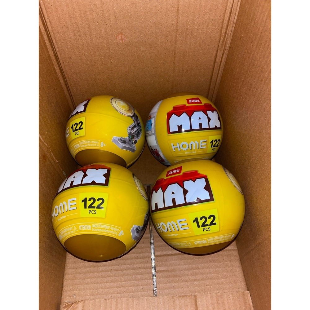 Lot Of (4) ZURU MAX Home Collection • LAMP • 122 PCS